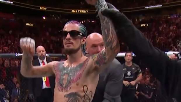 Sean O'Malley is awarded his first successful title defense at UFC 299.